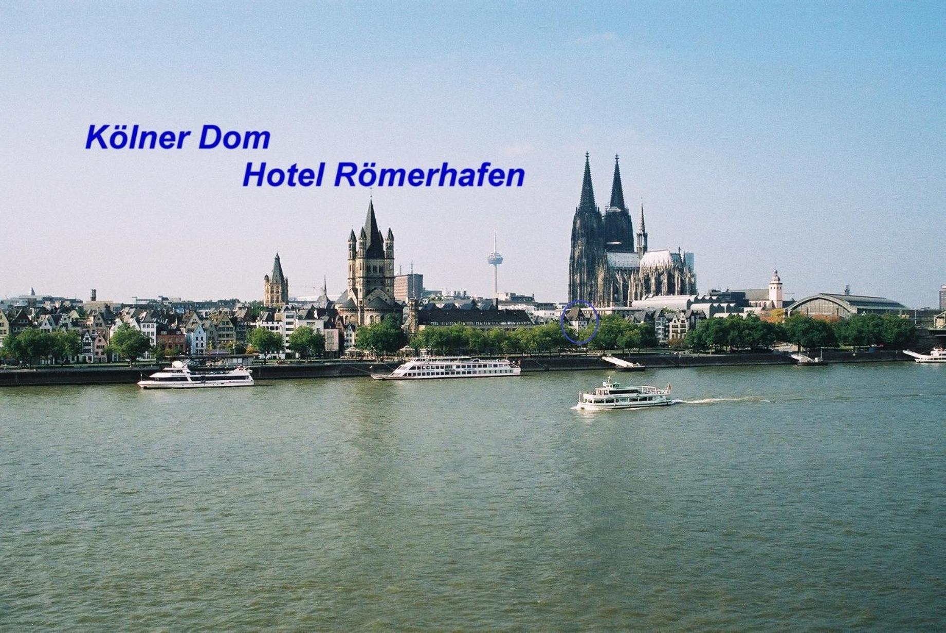 Hotel Roemerhafen Köln Eksteriør billede